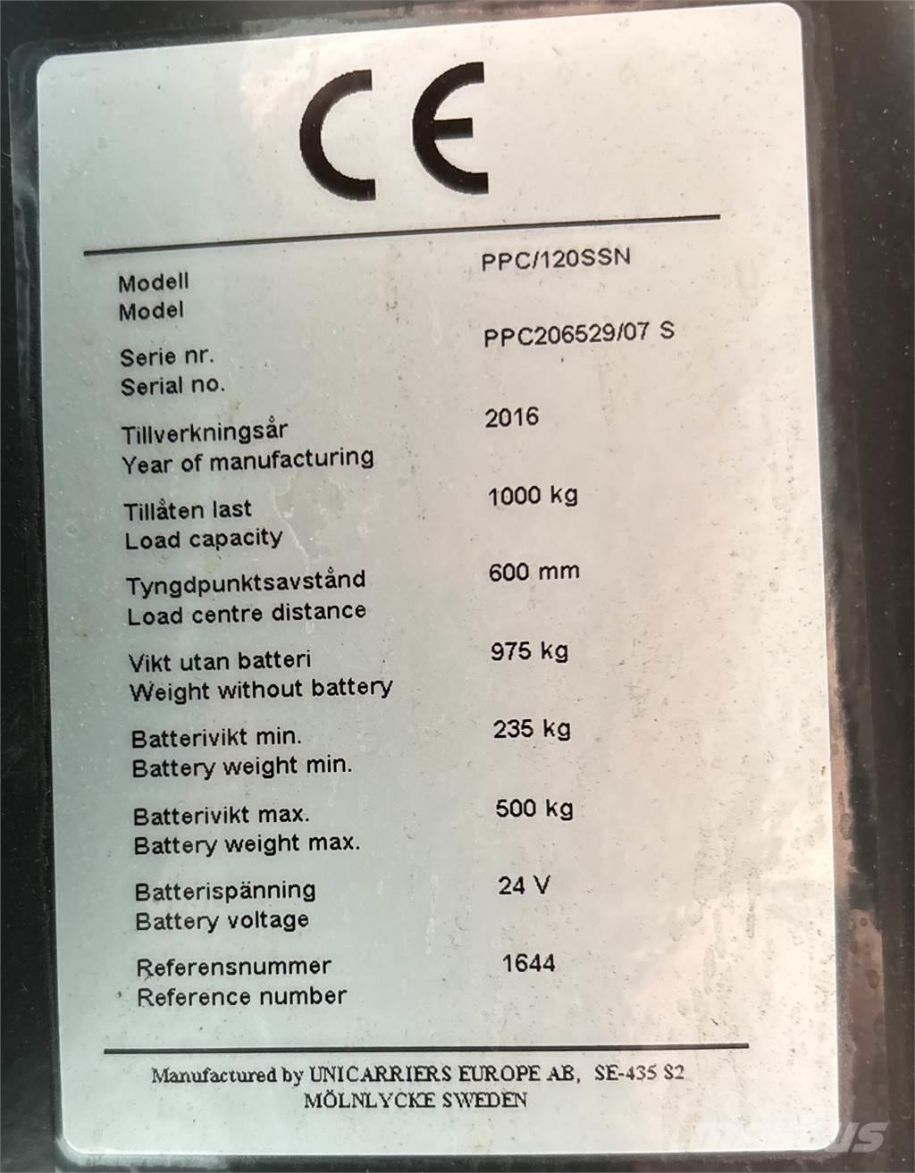 Atlet PPC120 Wózki kompletacyjne nisko unoszące
