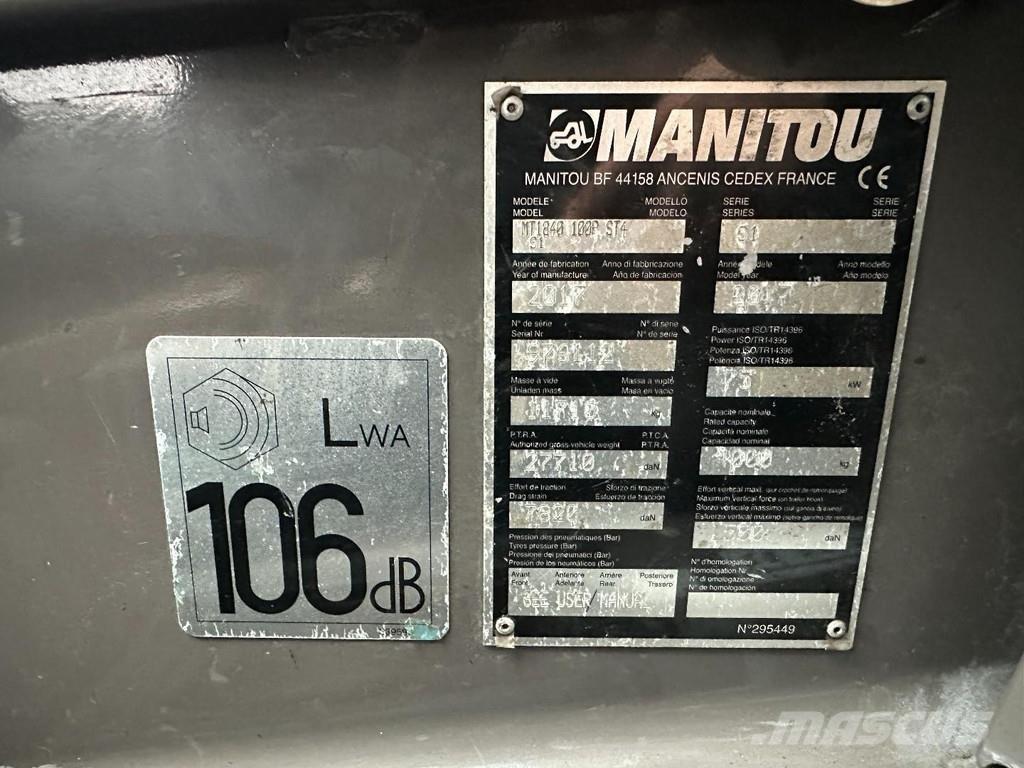 Manitou MT 1840 Ładowarki teleskopowe