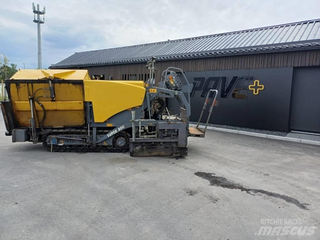 Vögele Super 800 Rozściełacze do asfaltu