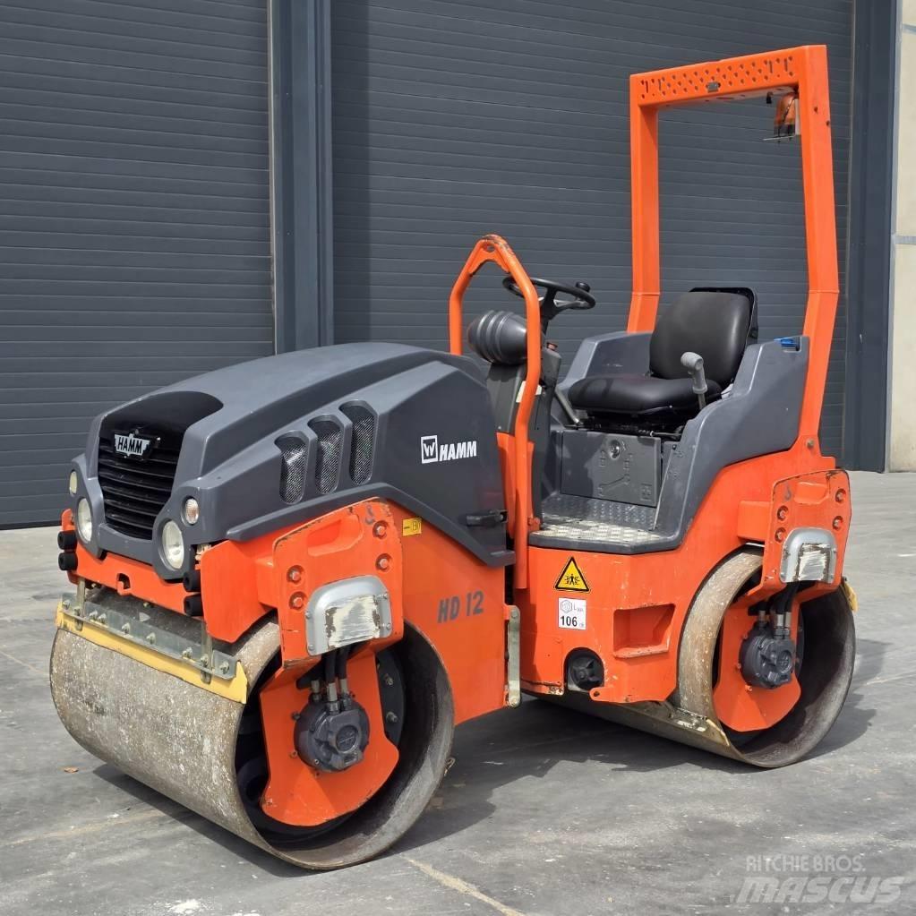 Hamm HD 12 VV Walce dwubębnowe