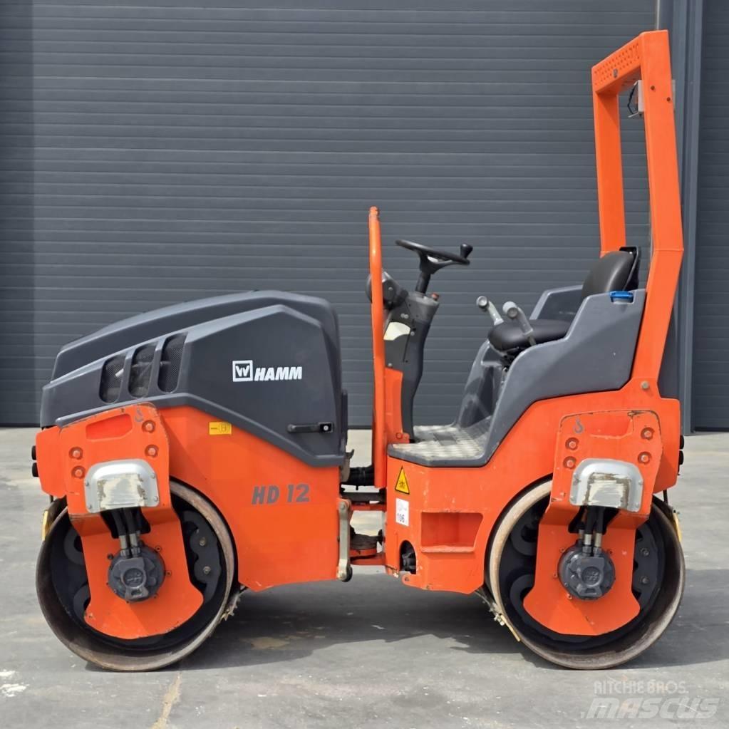 Hamm HD 12 VV Walce dwubębnowe
