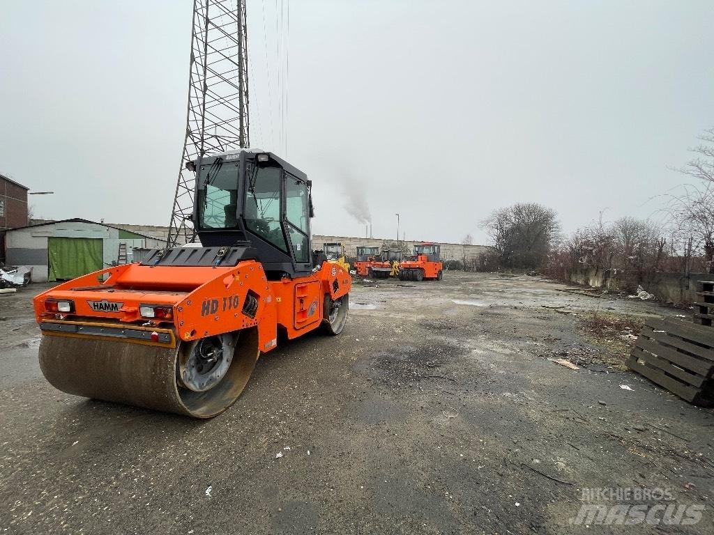 Hamm HD110 Walce dwubębnowe