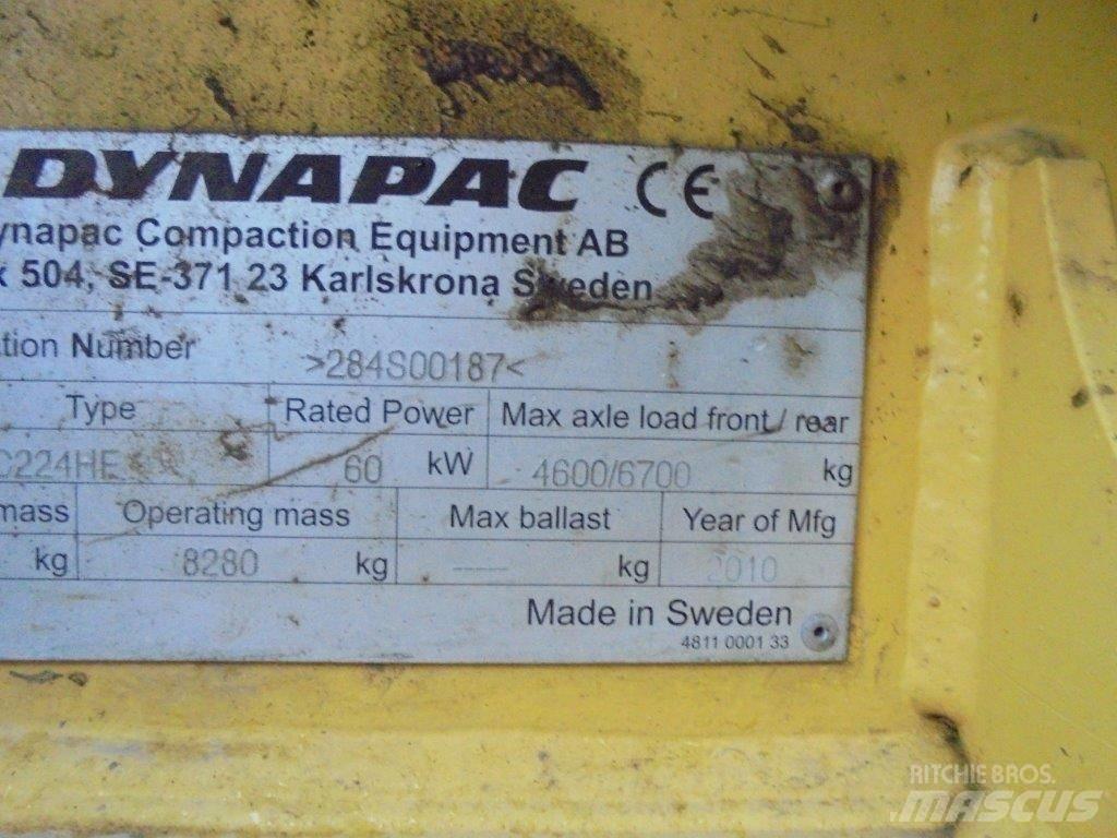 Dynapac CC 224 HF Walce dwubębnowe