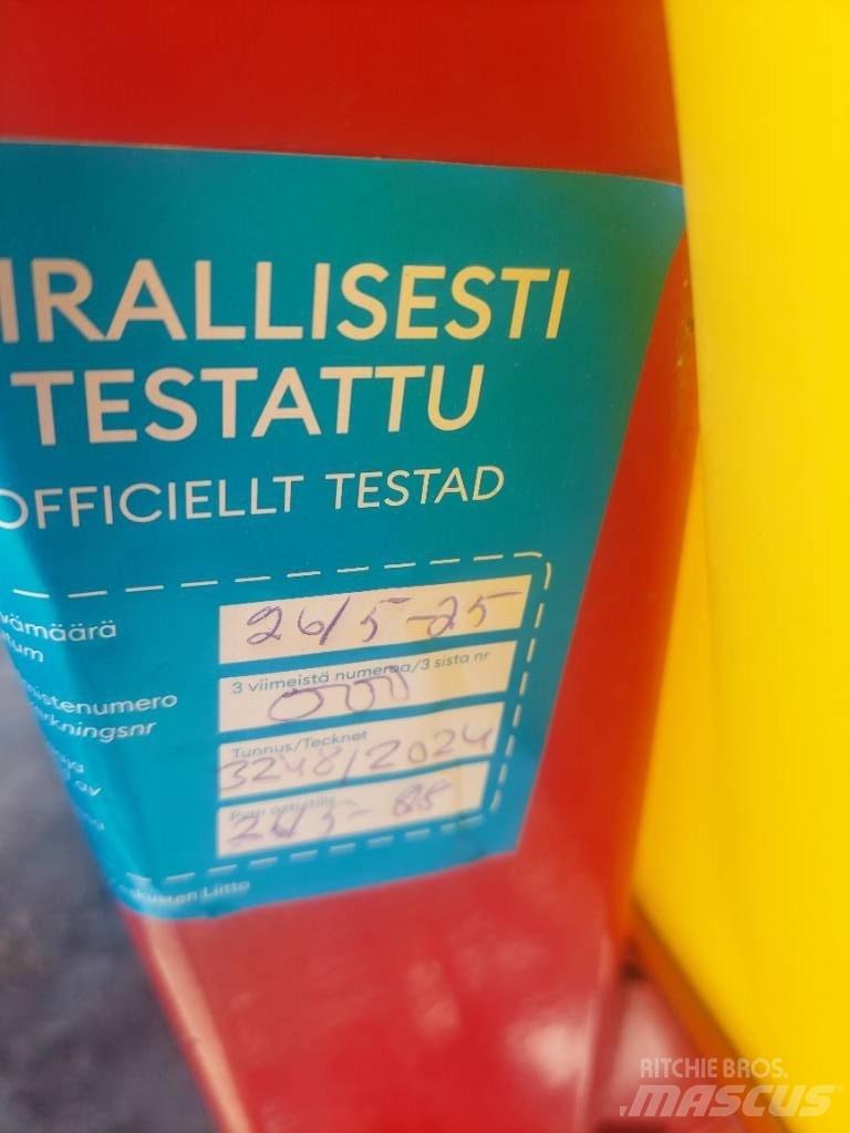 Kasi 3/1000 Zamontowane opryskiwacze