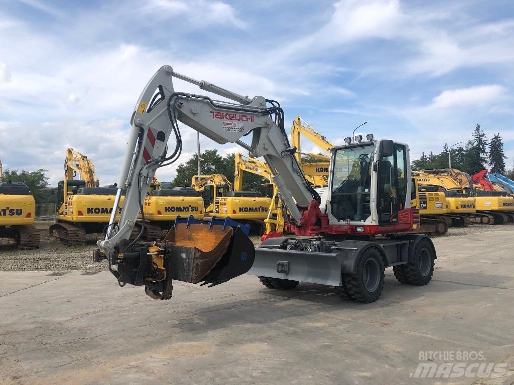 Takeuchi TB295W Koparki kołowe