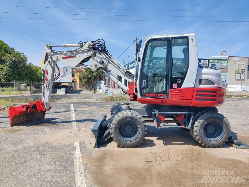 Takeuchi TB 295 W Koparki kołowe