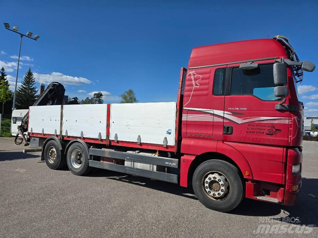 MAN TGA 26.480 Żurawie samochodowe