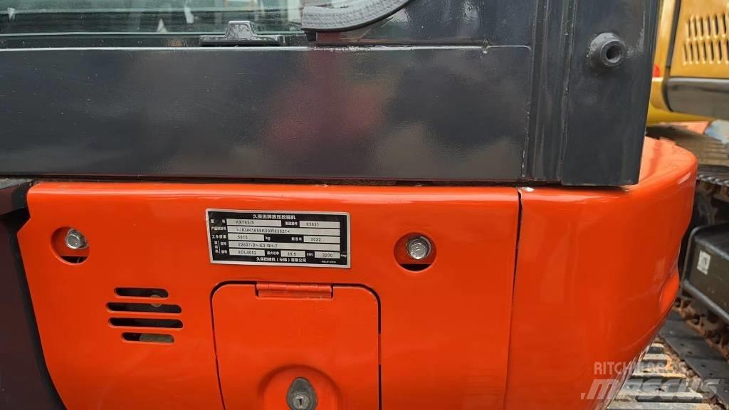 Kubota KX 165 Koparki gąsienicowe