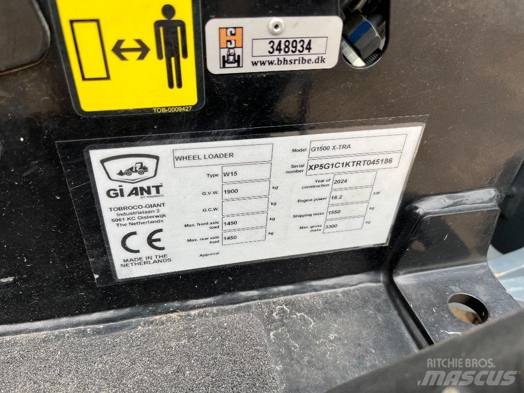 GiANT G 1500 X-tra Ładowarki kołowe