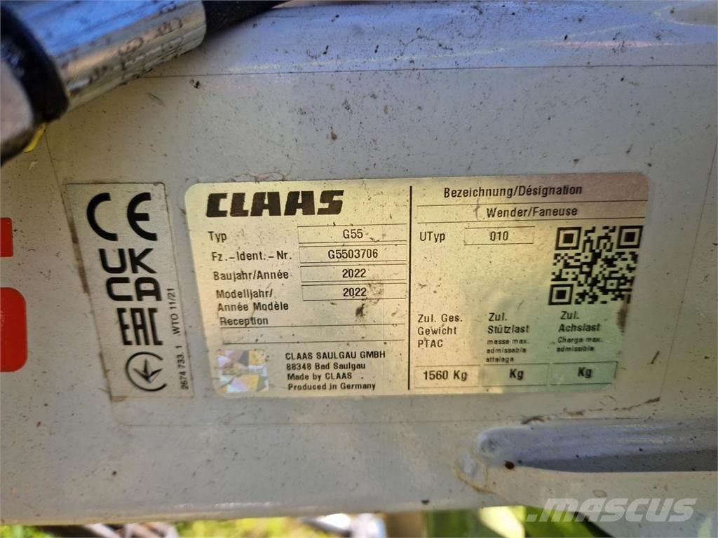 CLAAS Volto 1100 Zgrabiarki i przetrząsacze