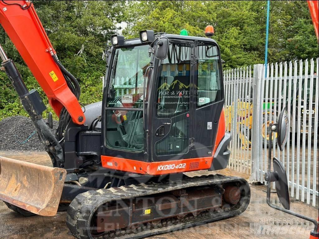 Kubota KX 080-4 Midikoparki  7t - 12t