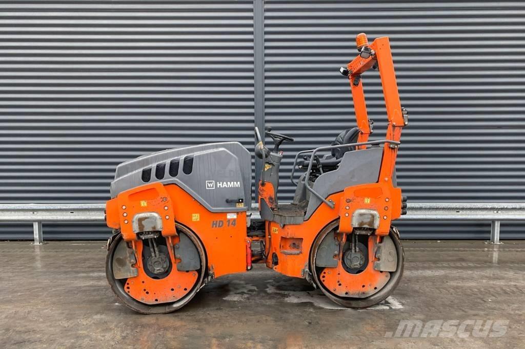 Hamm HD 14 VV Walce dwubębnowe