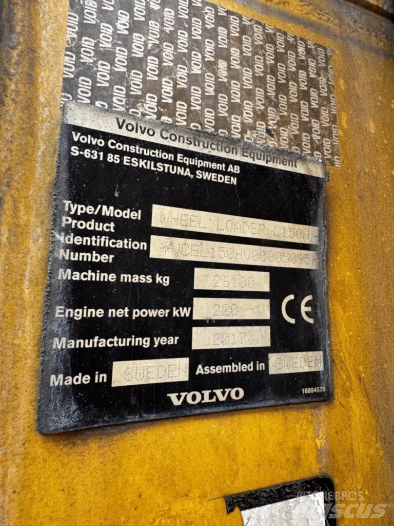 Volvo L150H Ładowarki kołowe