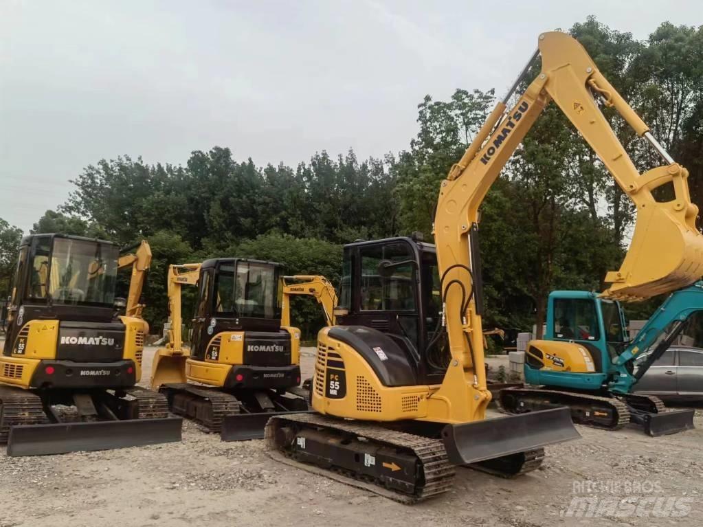 Komatsu PC 55 MR Minikoparki
