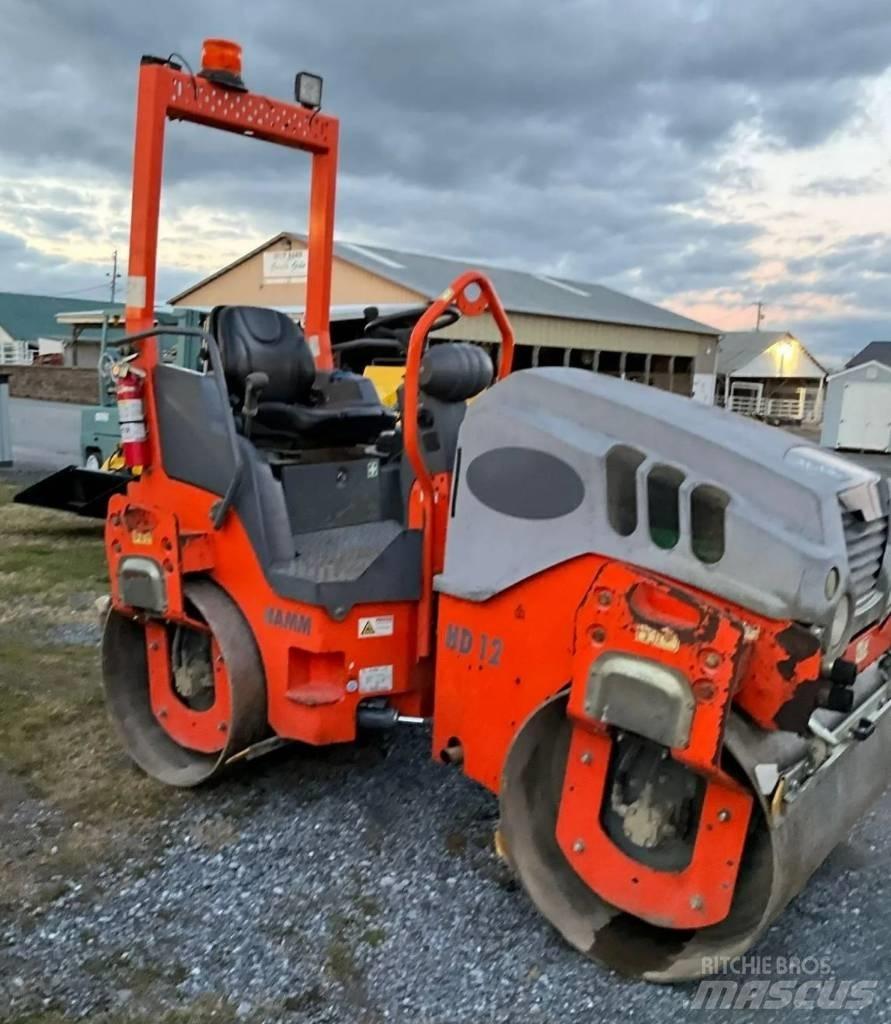 Hamm HD 12 VV Walce dwubębnowe