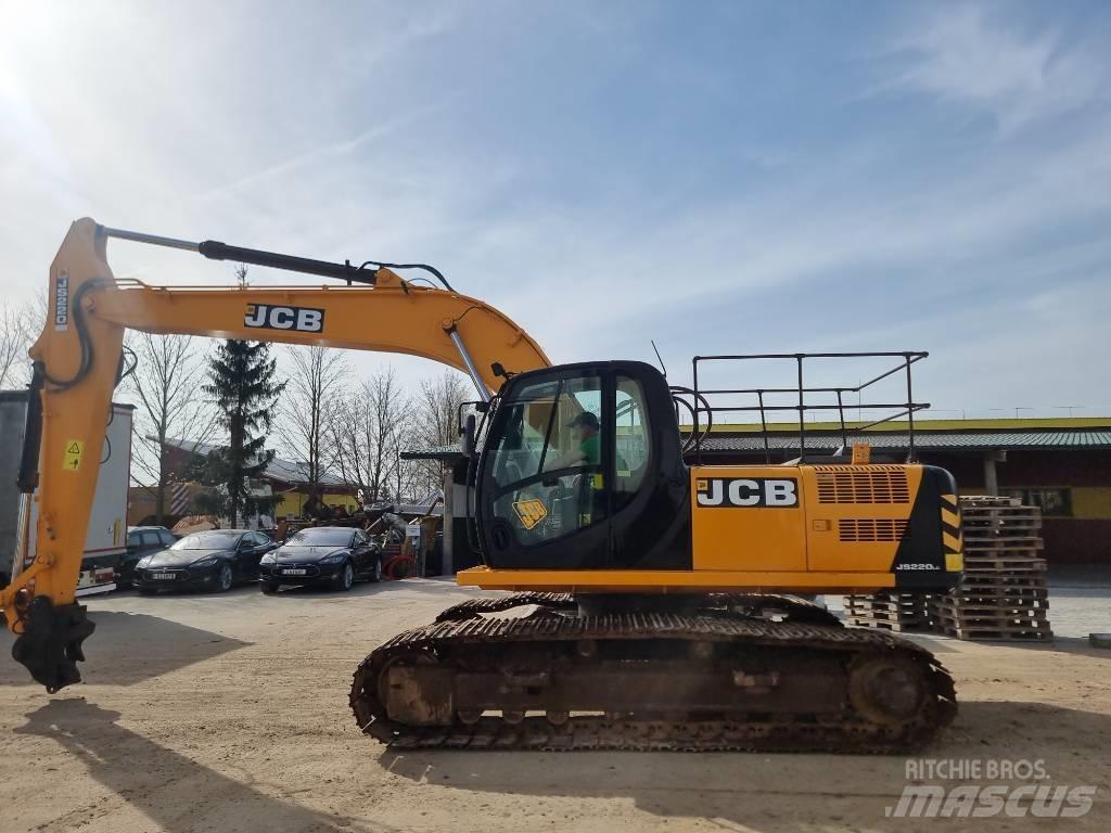 JCB JS 220 LC Koparki gąsienicowe
