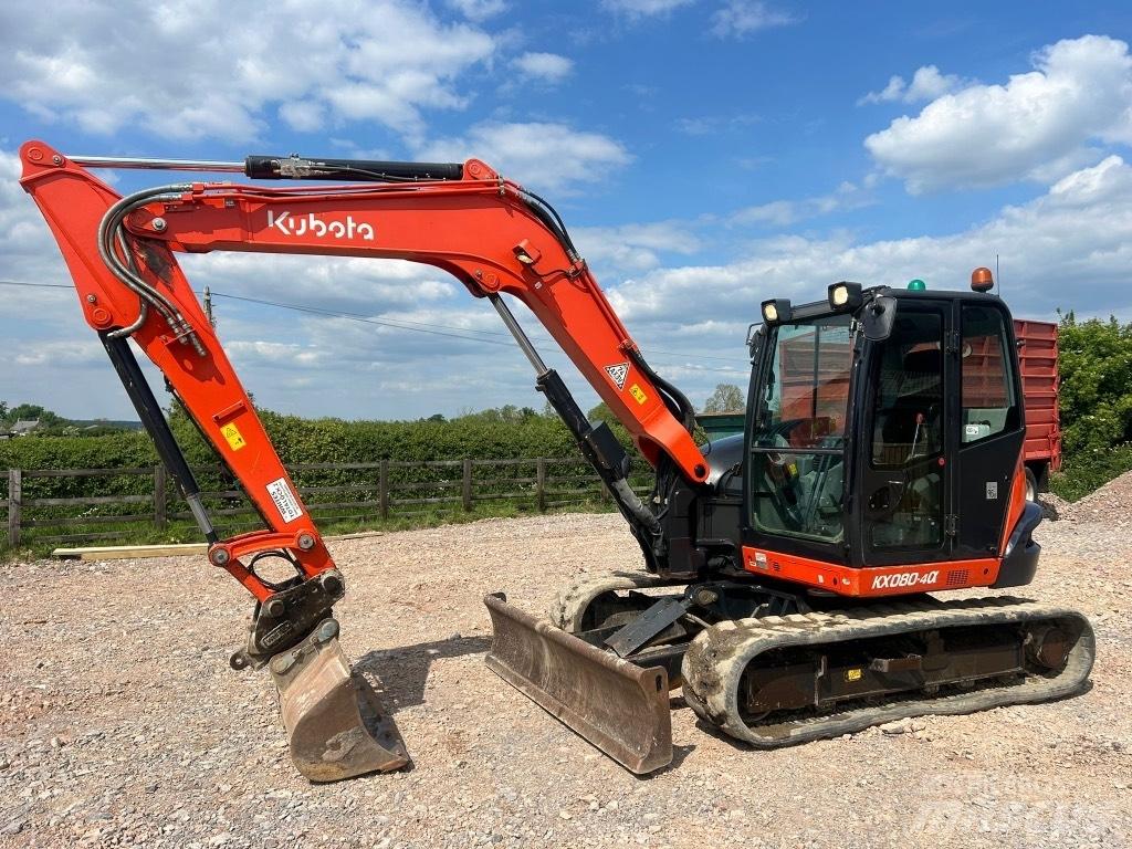 Kubota KX 80-4 Midikoparki  7t - 12t