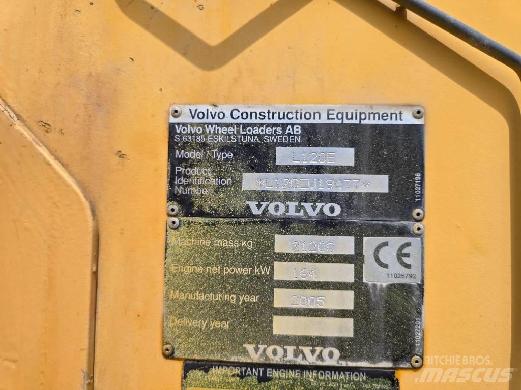 Volvo L 120 E Ładowarki kołowe