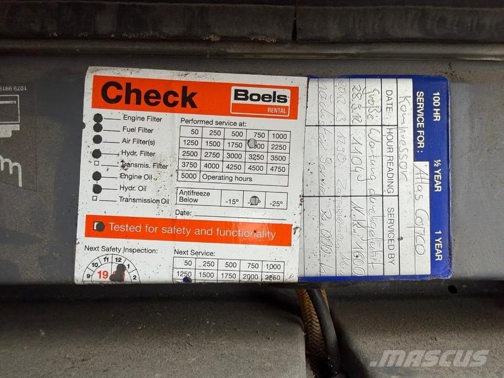 Atlas Copco XAS 57 Kompresory