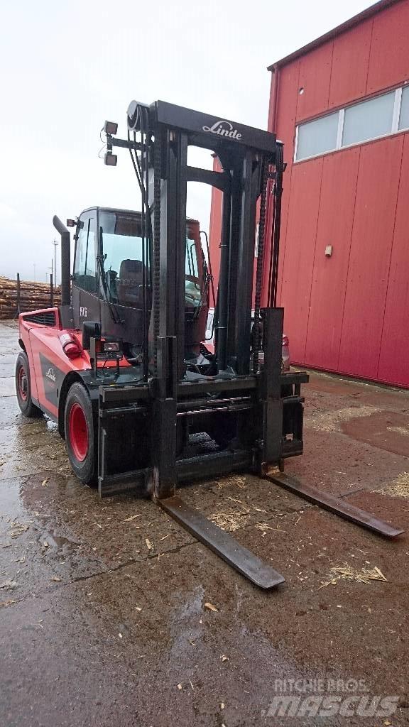 Linde H100D Wózki Diesla
