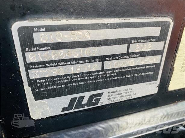 JLG G 10-55 A Ładowarki teleskopowe