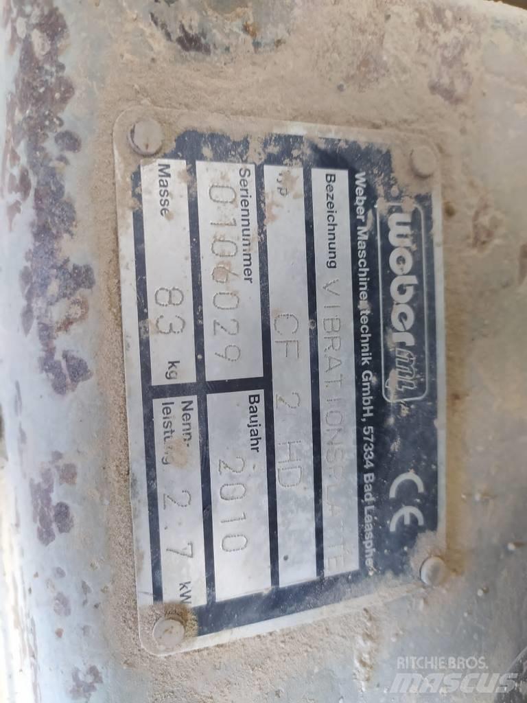 Weber CF2 Zagęszczarki gruntu