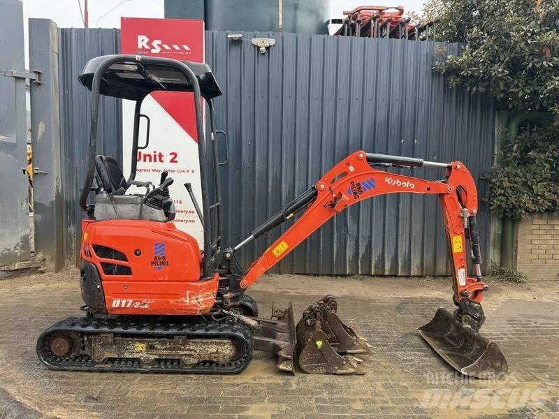 Kubota U 17-3 Minikoparki