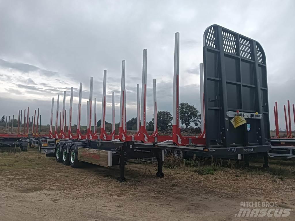  MHS Timber carrier Przyczepy do przewozu drewna