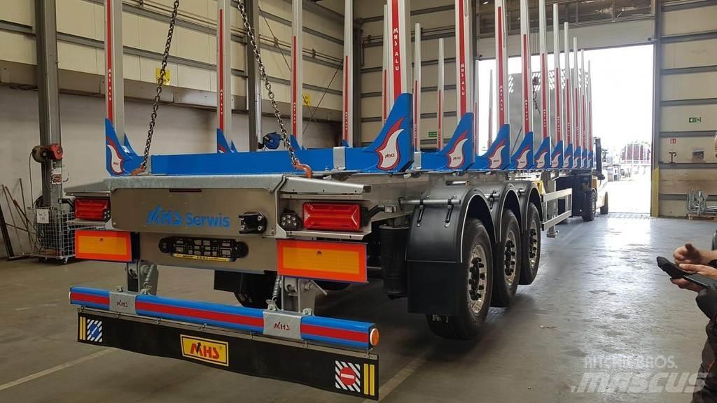  MHS Timber carrier Przyczepy do przewozu drewna