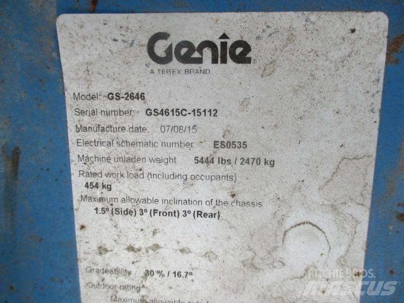 Genie GS 2646 Podnośniki nożycowe