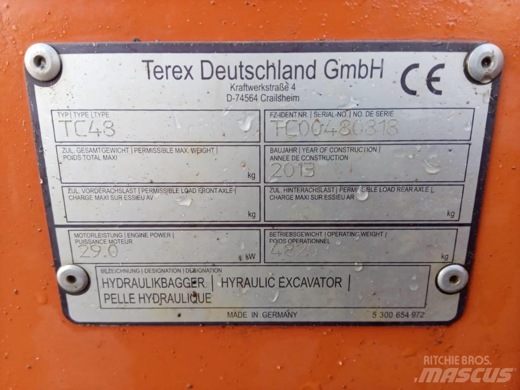 Terex TC 48 Minikoparki