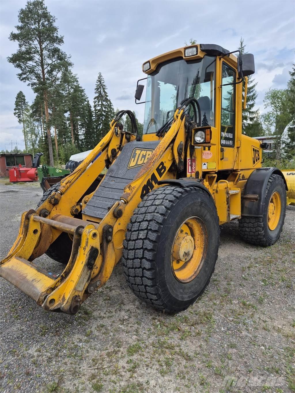 JCB 411B Ładowarki kołowe