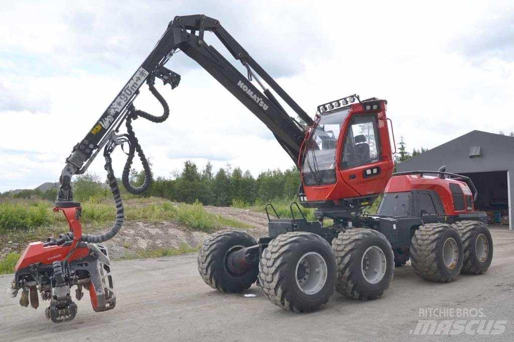 Komatsu 931 XC Harwestery
