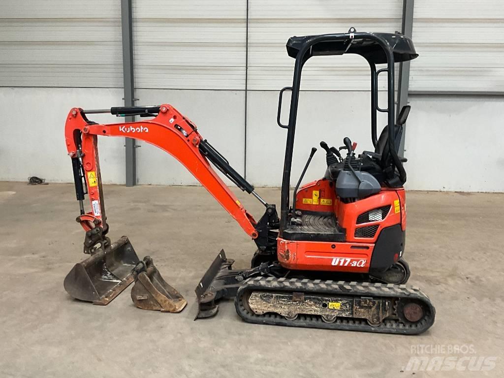 Kubota U 17-3 A Minikoparki