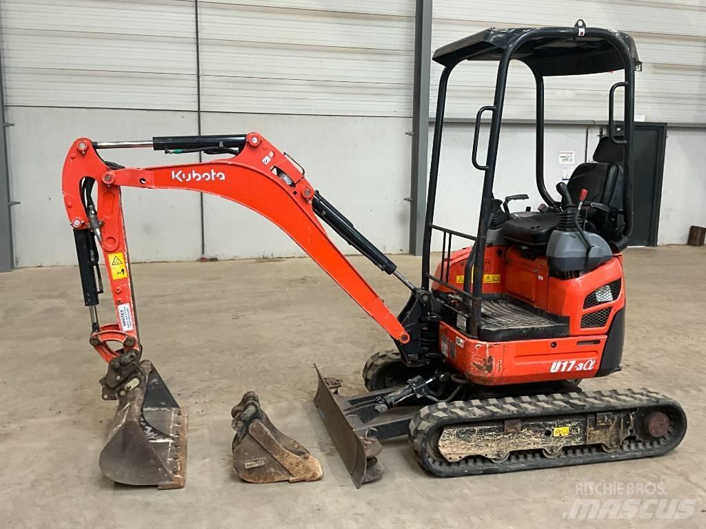 Kubota U 17-3 A Minikoparki