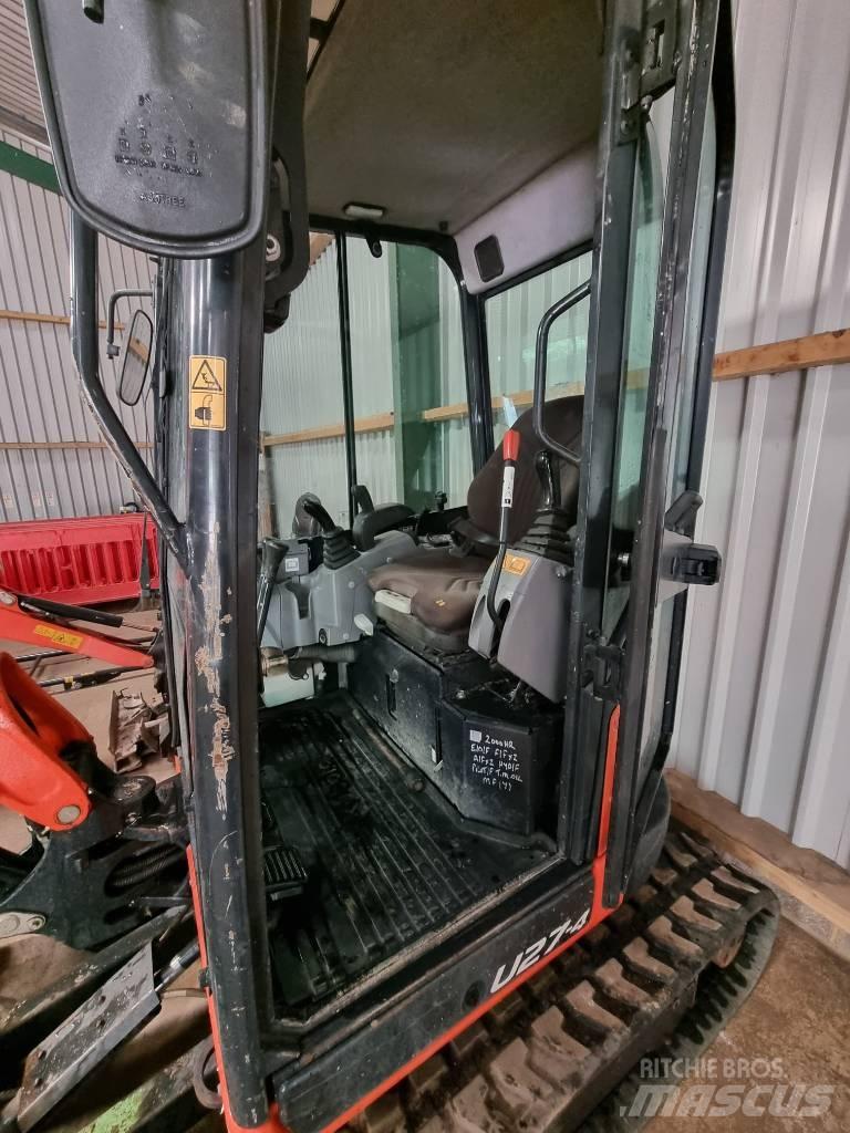 Kubota U 27-4 Minikoparki
