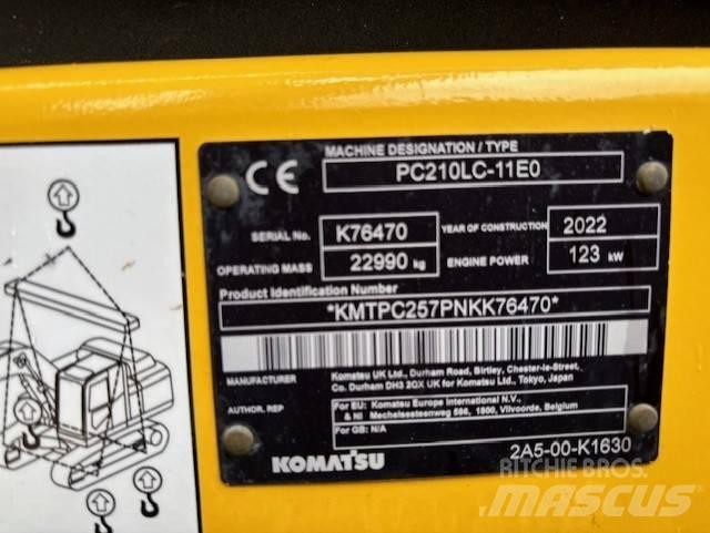 Komatsu PC 210 LC-11 Koparki gąsienicowe