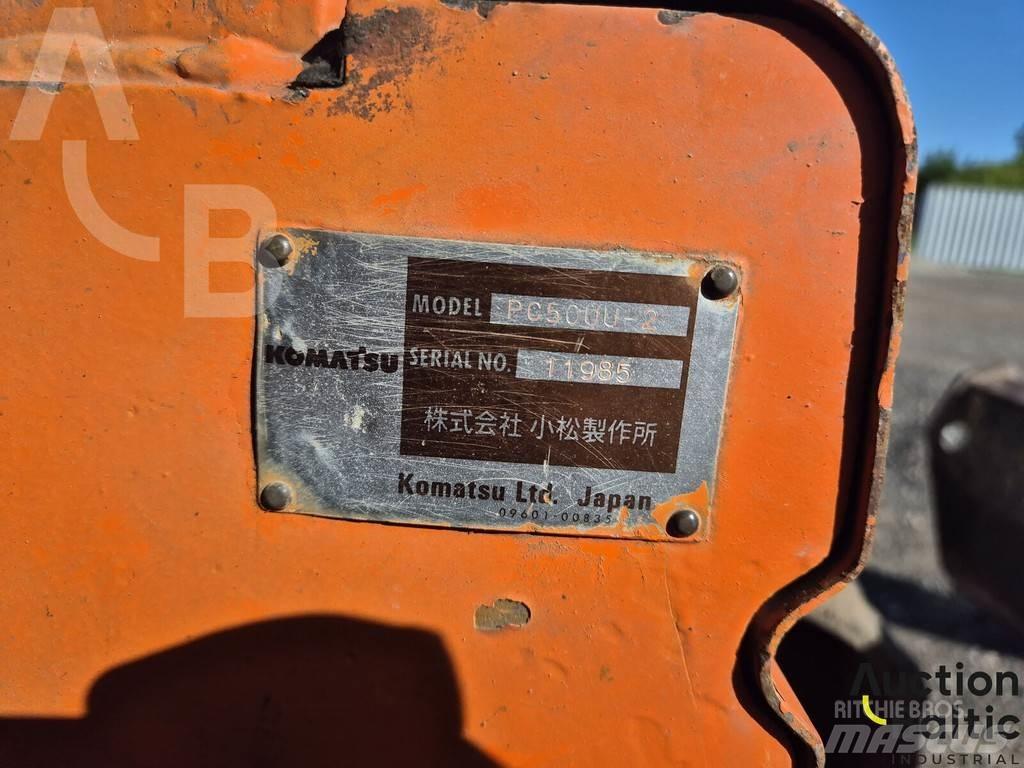 Komatsu PC50 Minikoparki