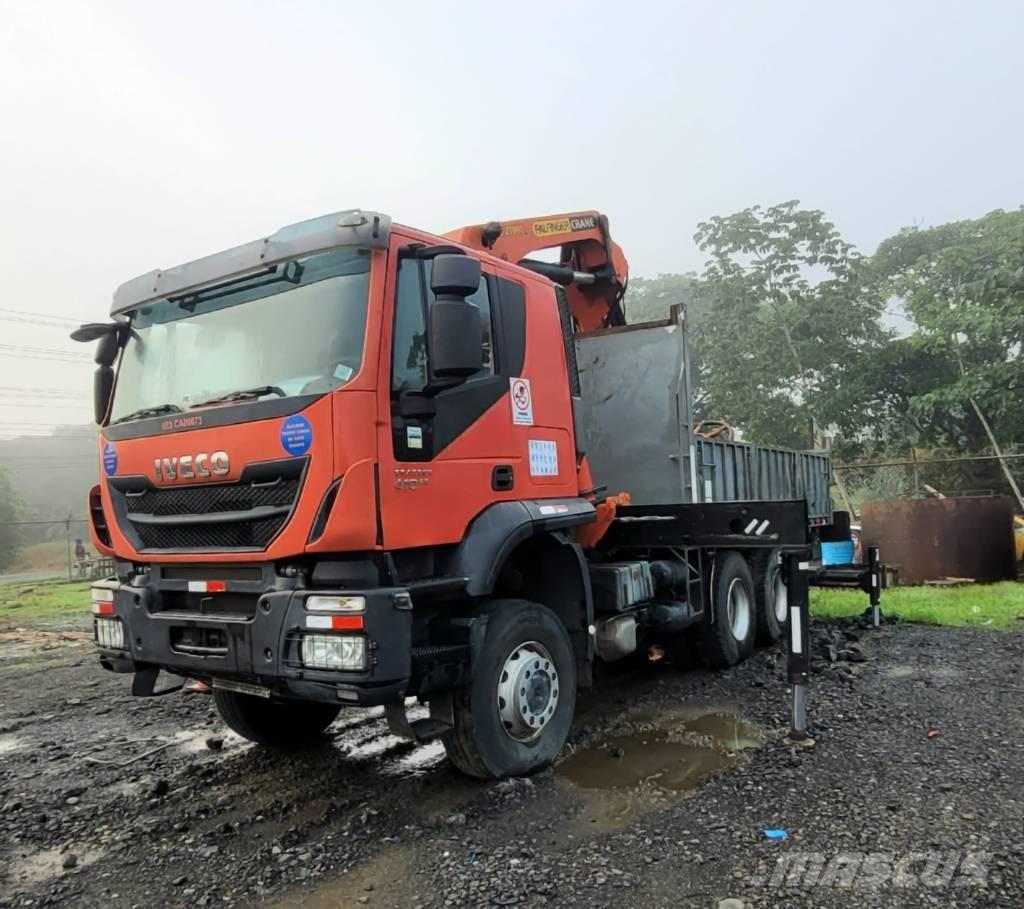 Iveco Trakker 410 Żurawie samochodowe