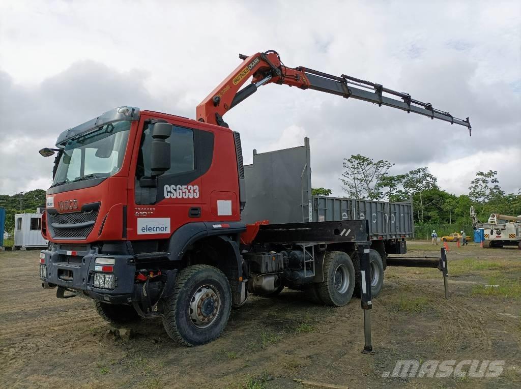 Iveco Trakker 410 Żurawie samochodowe