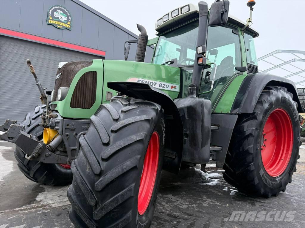 Fendt 820 Vario TMS Ciągniki rolnicze