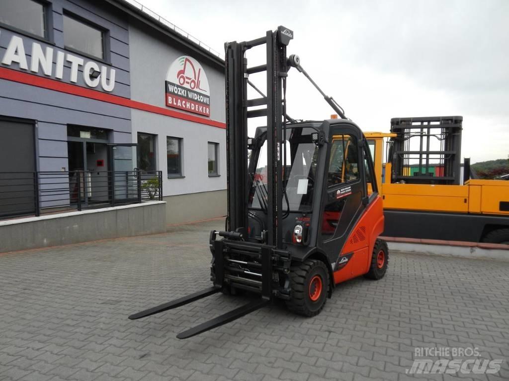 Linde H25T-02 Wózki LPG