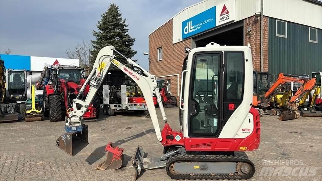 Takeuchi TB216 Minikoparki