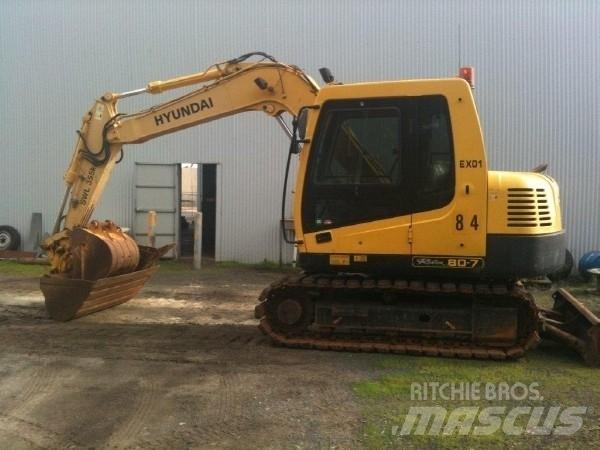 Hyundai R80-7 Midikoparki  7t - 12t