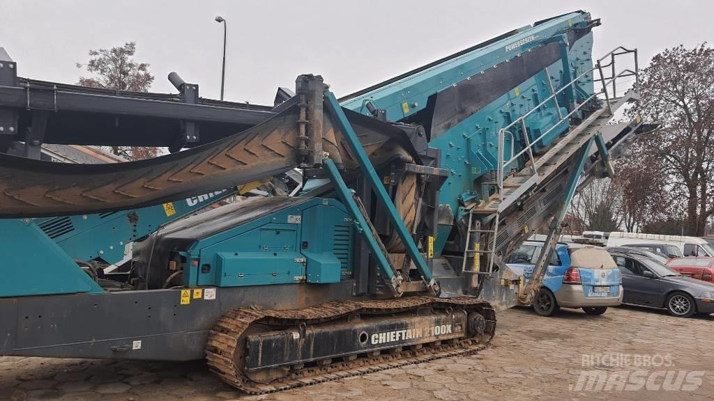 PowerScreen 2100 Przesiewacze mobilne