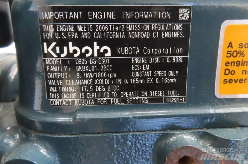 Kubota D905 Silniki