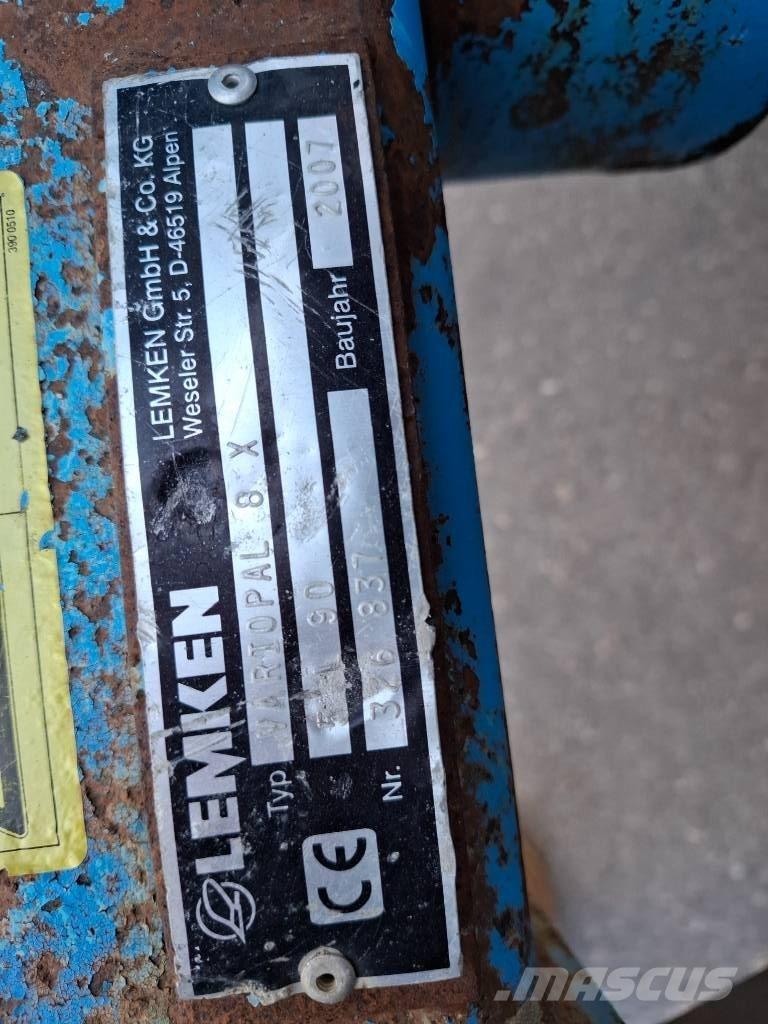 Lemken Vari-Opal 8 X Pługi obrotowe