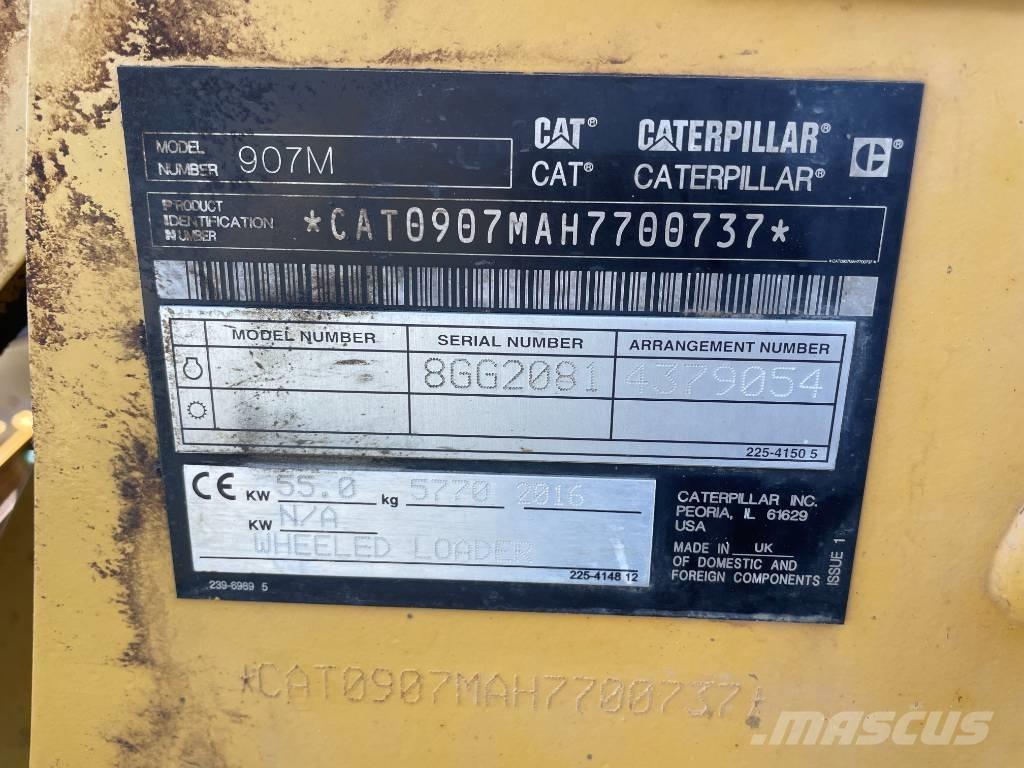 CAT 907 M Ładowarki kołowe