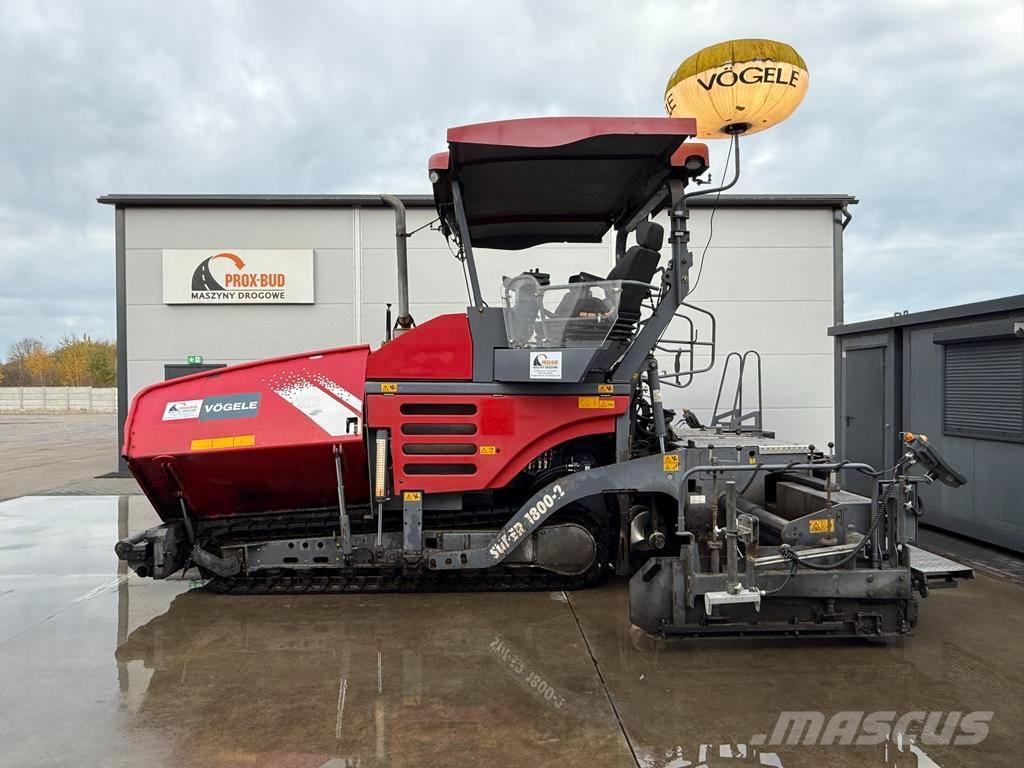 Vögele super 1800-2 Rozściełacze do asfaltu