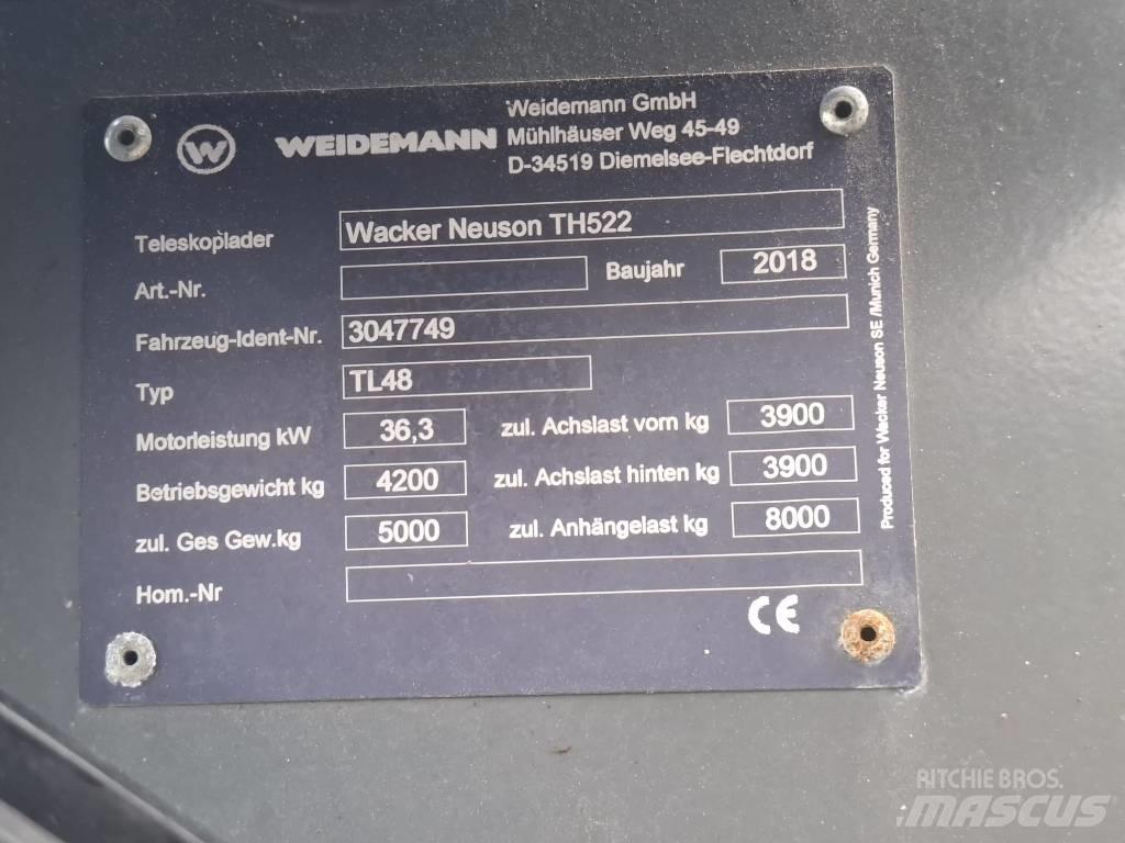 Wacker Neuson TH 522 Ładowarki teleskopowe